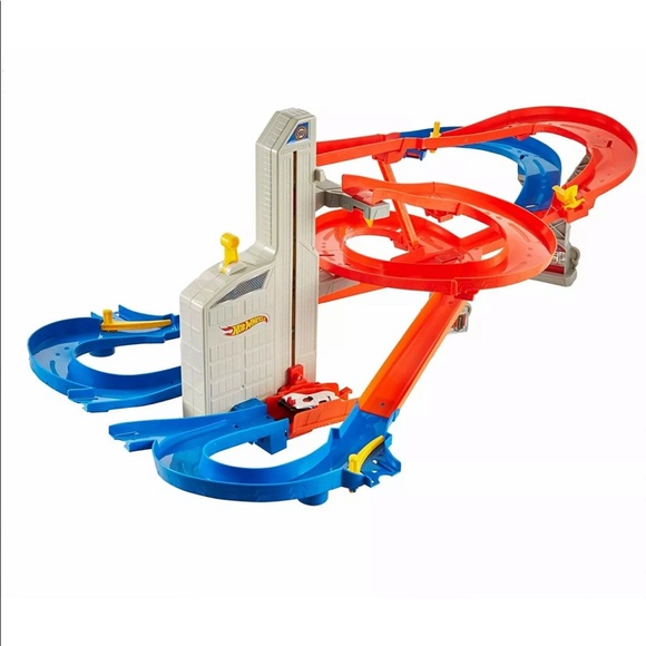 Hot Wheels Auto-Lift Expressway Set - Picture 2 of 2